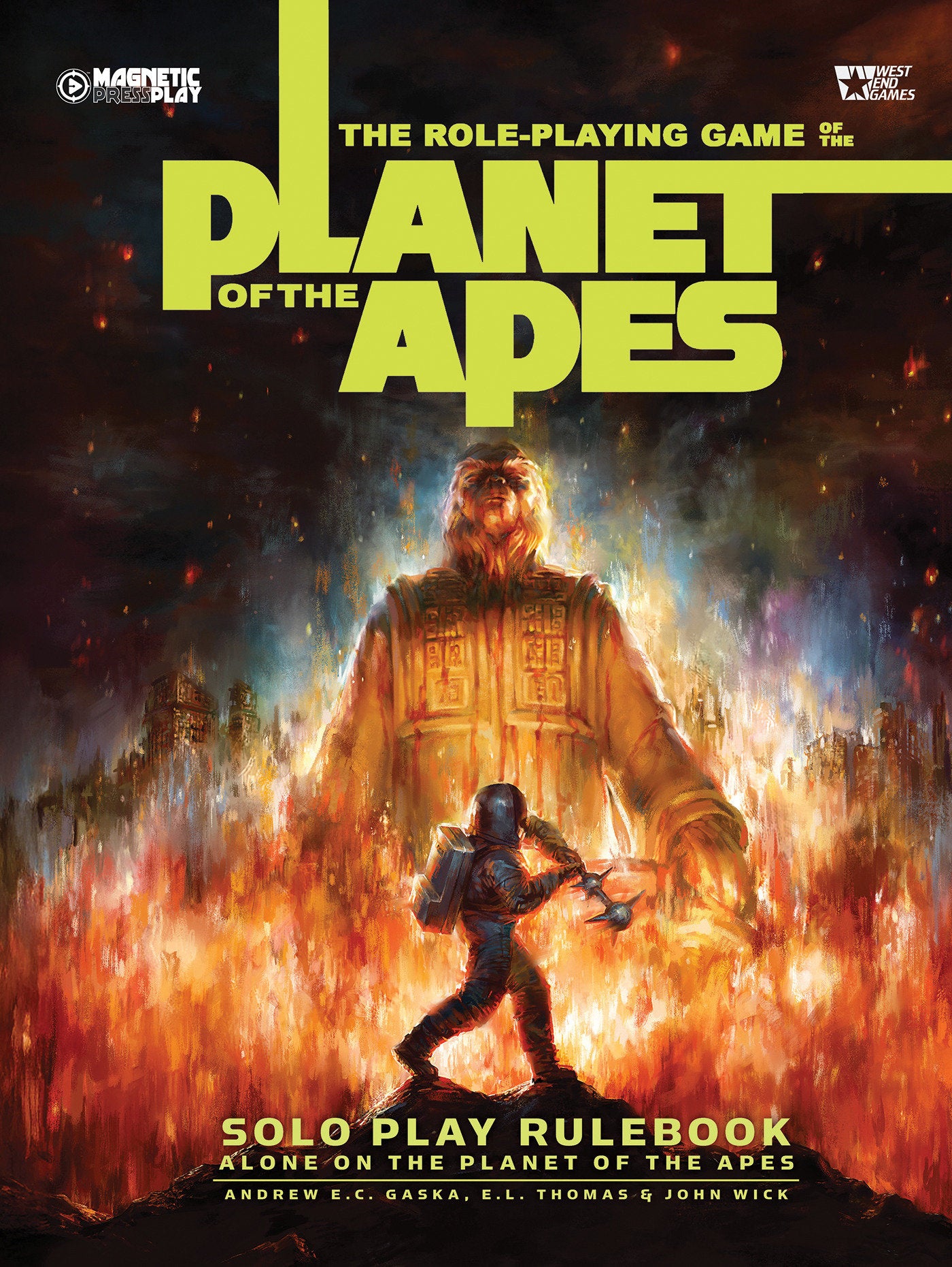 THE PLANET OF THE APES SOLO RULEBOOK HC