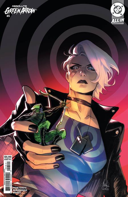 ABSOLUTE GREEN ARROW #5 CVR D MIRKA ANDOLFO CARD STOCK VAR OF 6