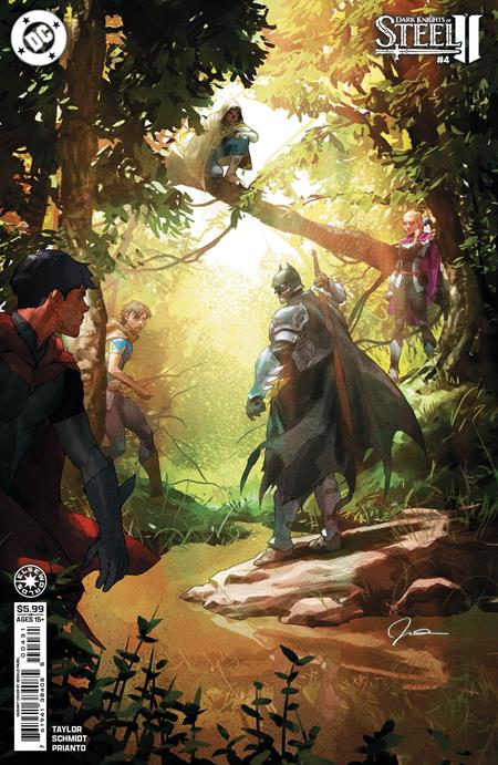 DARK KNIGHTS OF STEEL II #4 CVR C GERALD PAREL CARD STOCK VAR (OF 12)
