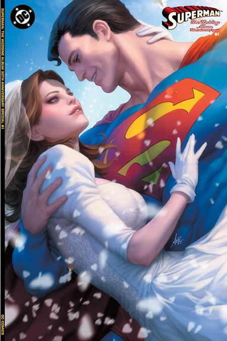 SUPERMAN THE WEDDING ALBUM 30TH ANNIVERSARY SPECIAL #1 ONE SHOT CVR B STANLEY ARTGERM LAU CARD STOCK VAR