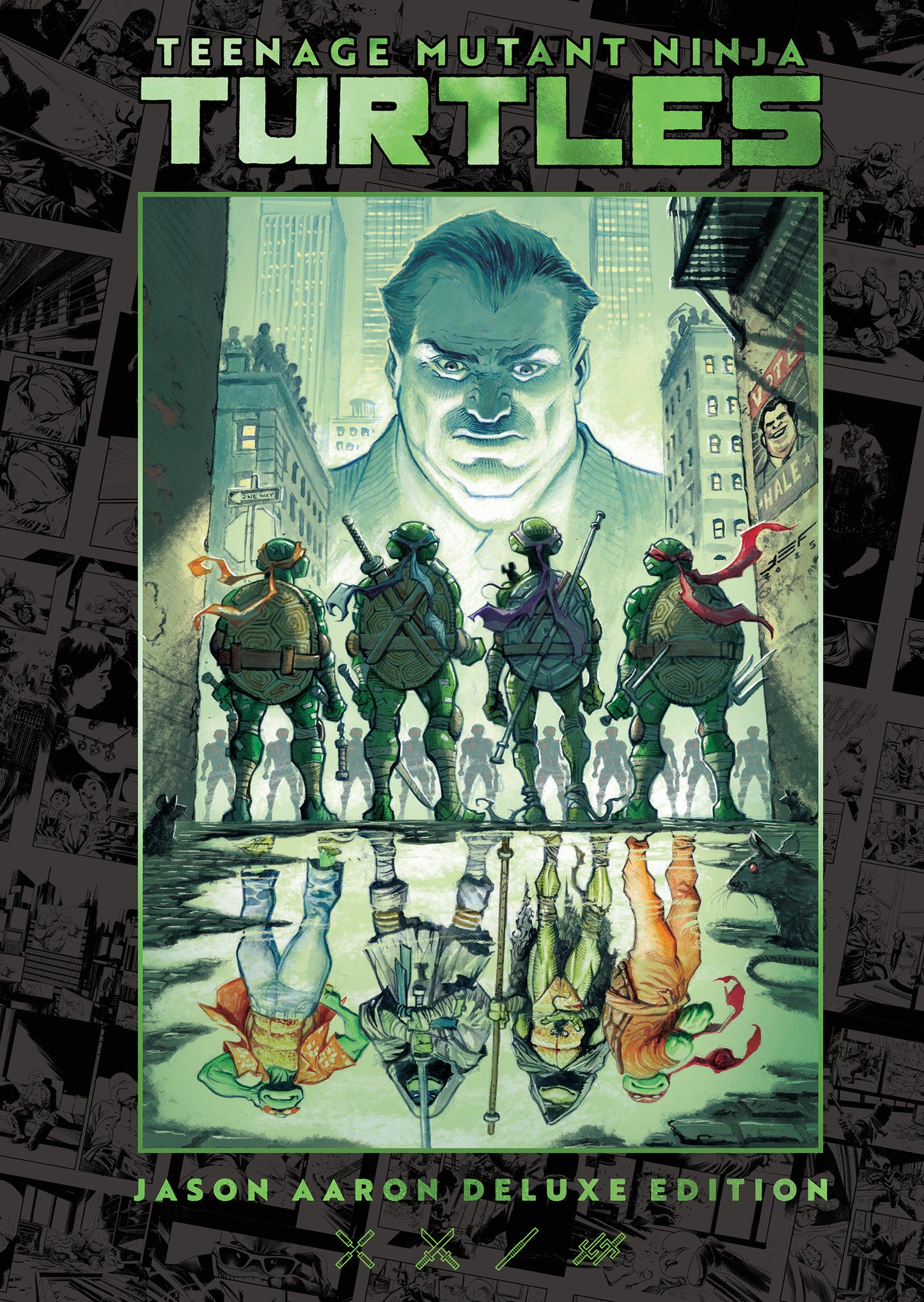 TEENAGE MUTANT NINJA TURTLES BY JASON AARON DELUXE EDITION HC