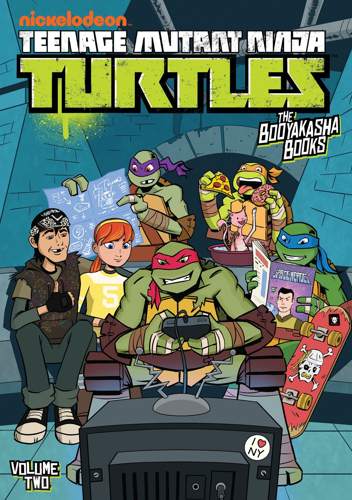TEENAGE MUTANT NINJA TURTLES THE BOOYAKASHA BOOKS VOL 2 TP