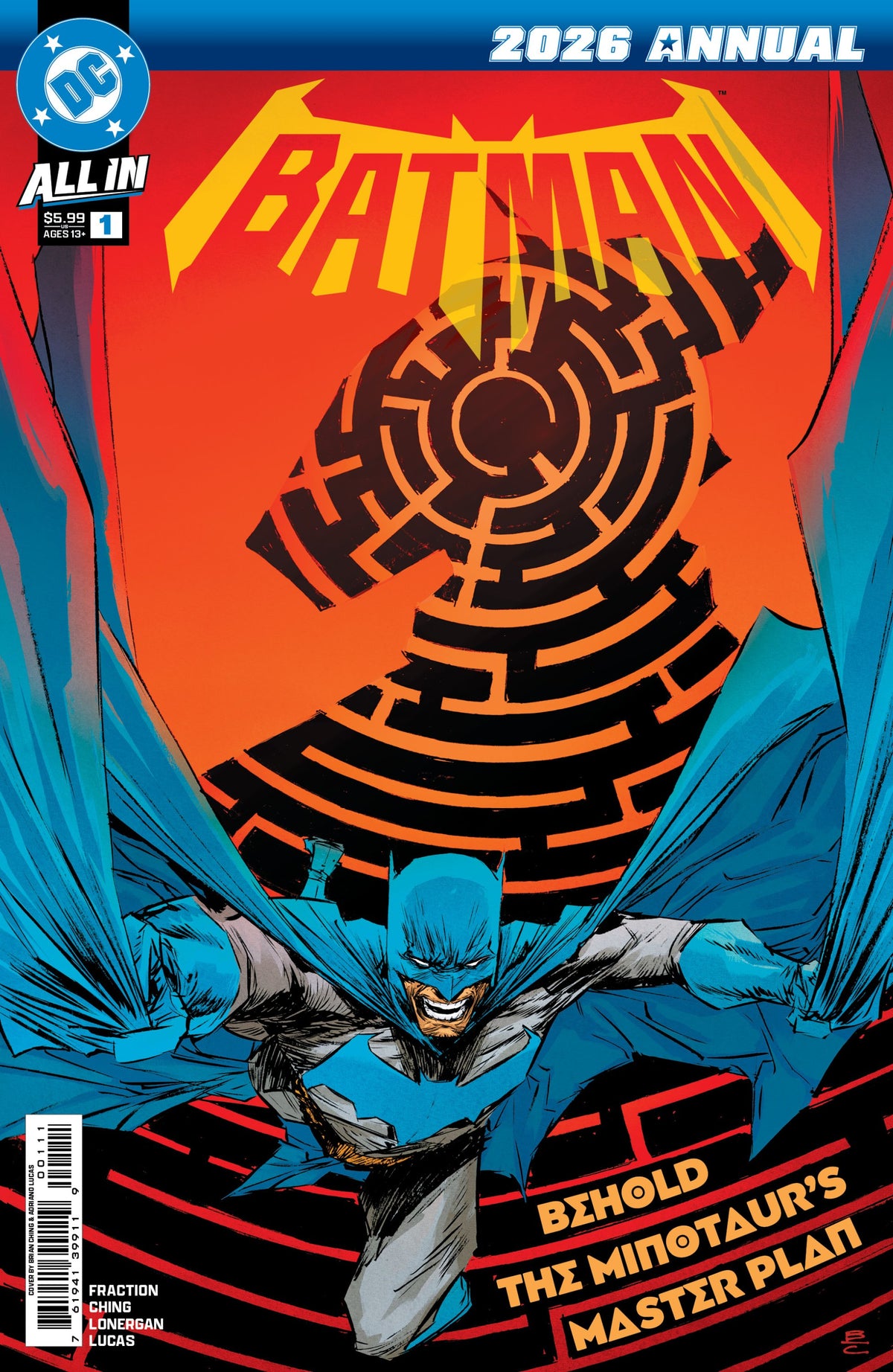 BATMAN 2026 ANNUAL #1 ONE SHOT CVR A BRIAN CHING