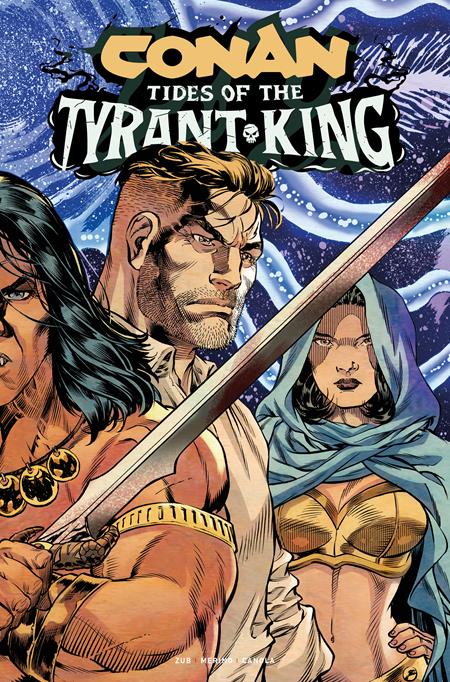 CONAN THE BARBARIAN TIDES OF THE TYRANT KING #3 CVR B JESUS MERINO CONNECTING VAR (OF 4)
