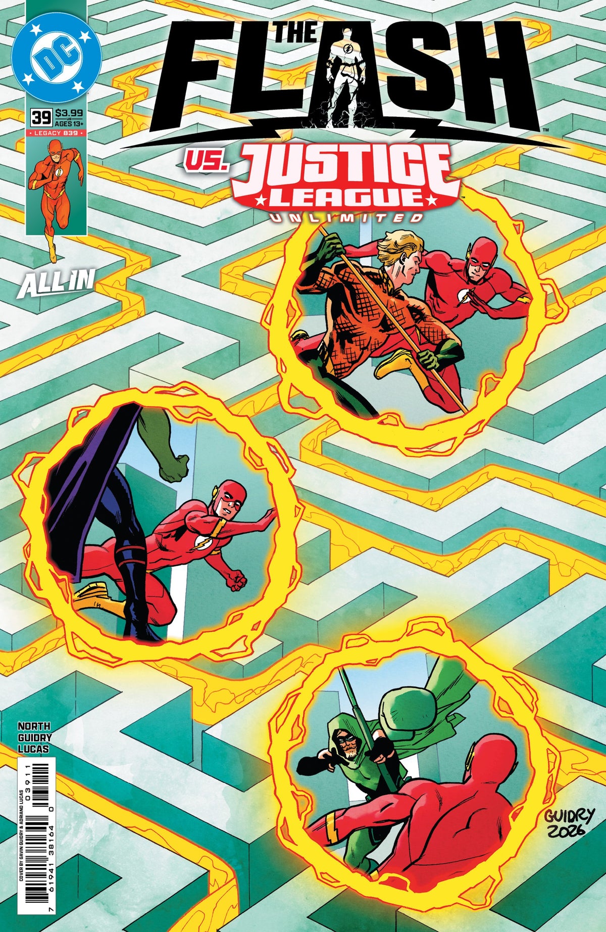 FLASH #39 CVR A GAVIN GUIDRY