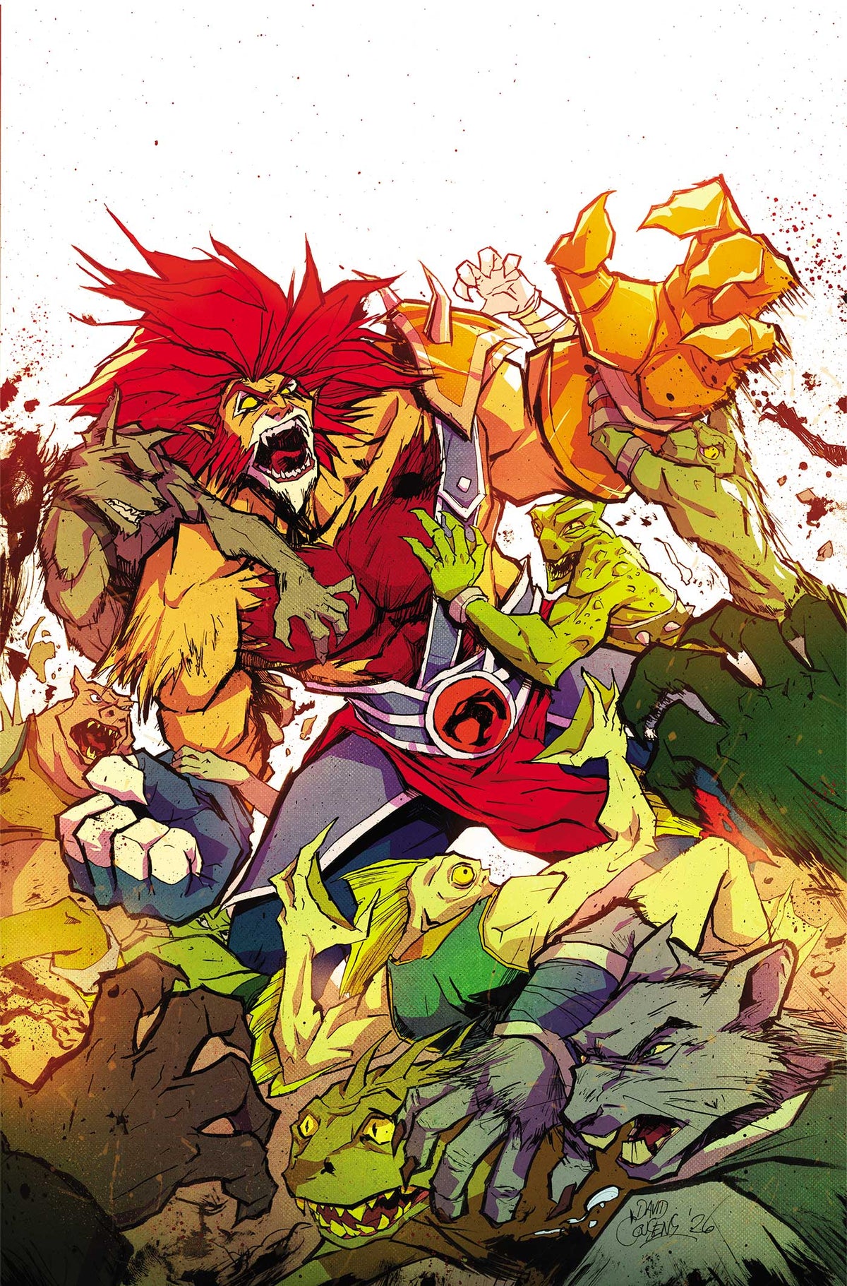 THUNDERCATS 2026 #2 CVR J INC 1:25 DAVID COUSENS VIRGIN VAR