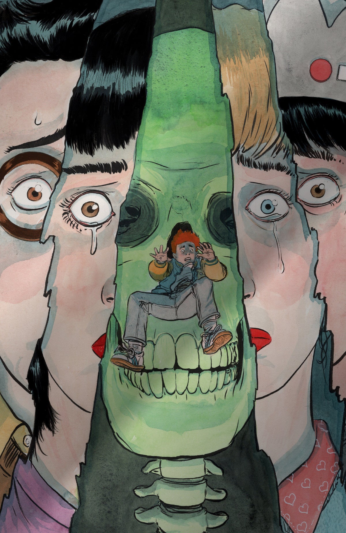 ARCHIE IN HELL #1 COVER G PATRICK HORVATH FOIL VAR CVR G