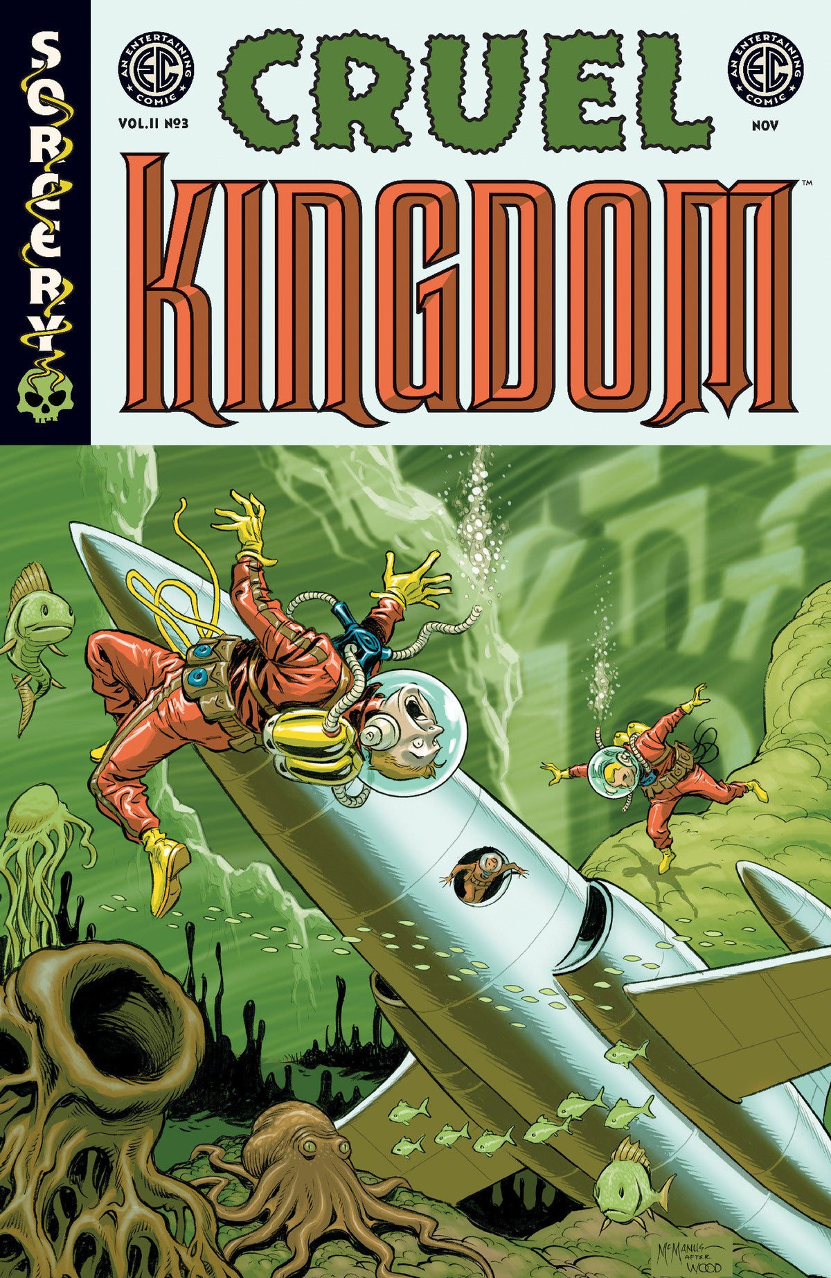 EC CRUEL KINGDOM 2 #3 COVER C SHAWN MCMANUS EC HOMAGE 1:10 VAR CVR C 1:10 INCV