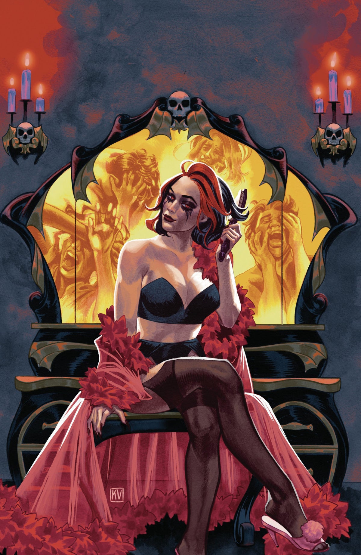 HELLO DARKNESS #27 C VAR FULL ART VALERIO CVR C