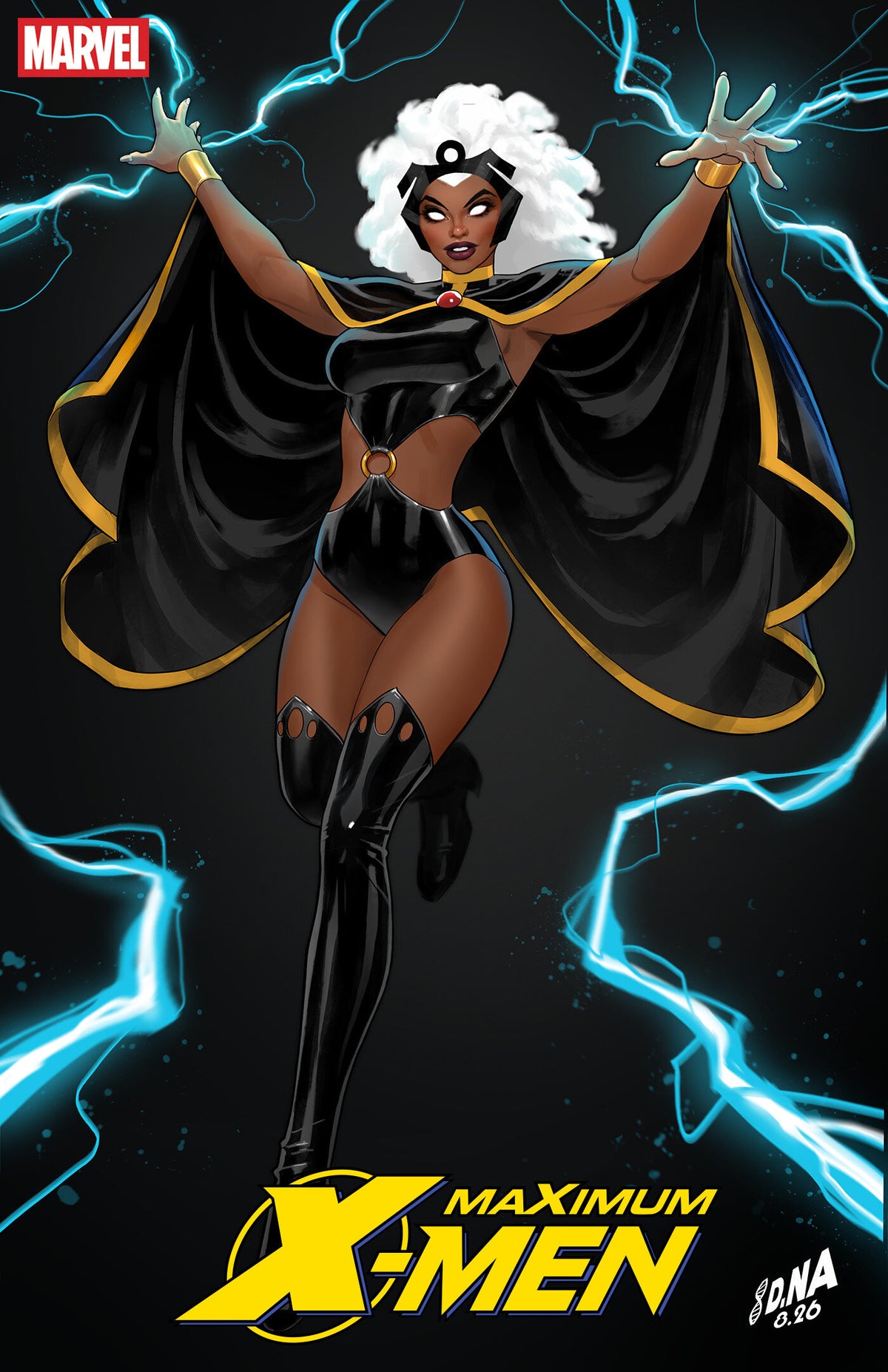 MAXIMUM X-MEN #1 COVER F DAVID NAKAYAMA COLOR BLOCK BLACK VAR