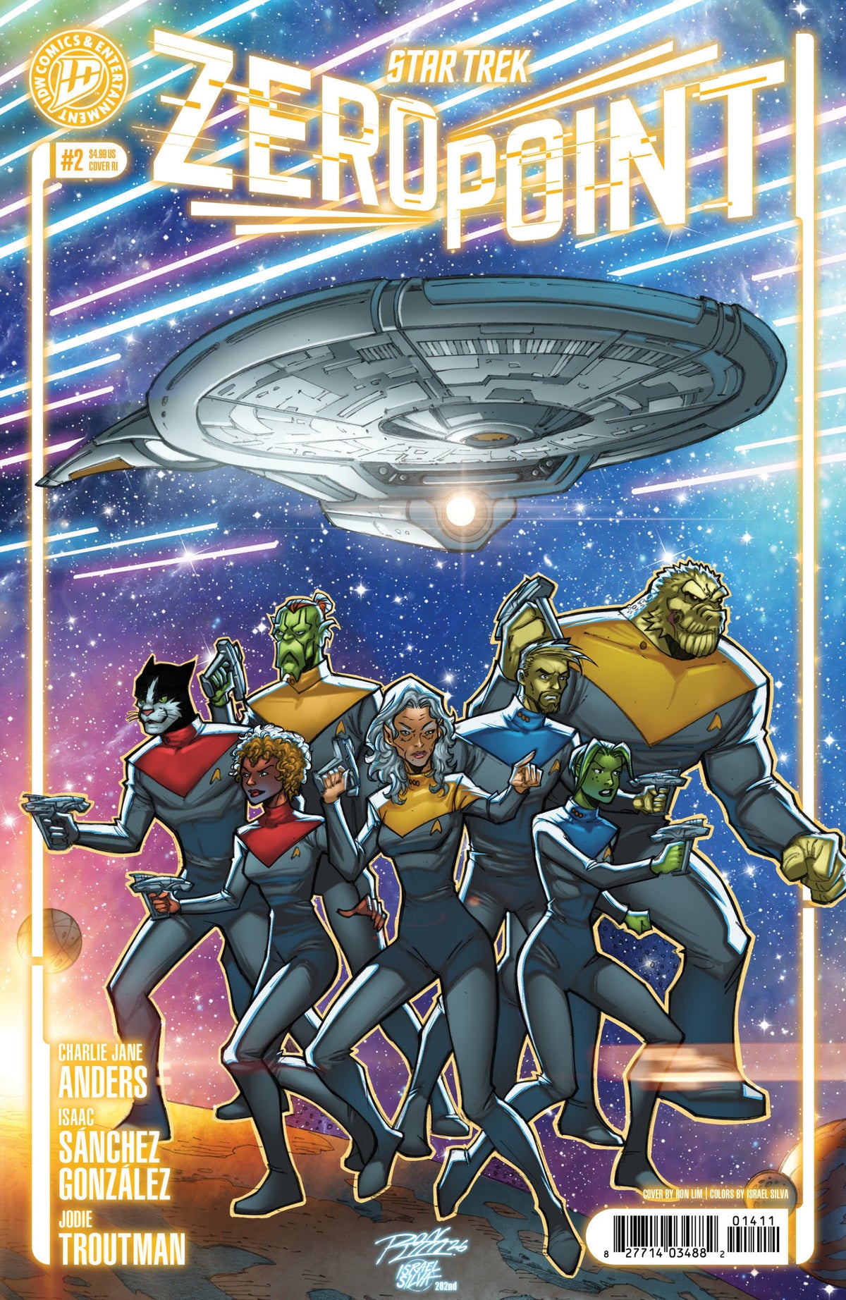 STAR TREK ZERO POINT #2 VAR RI 25 LIM CVR E 1:25 INCV