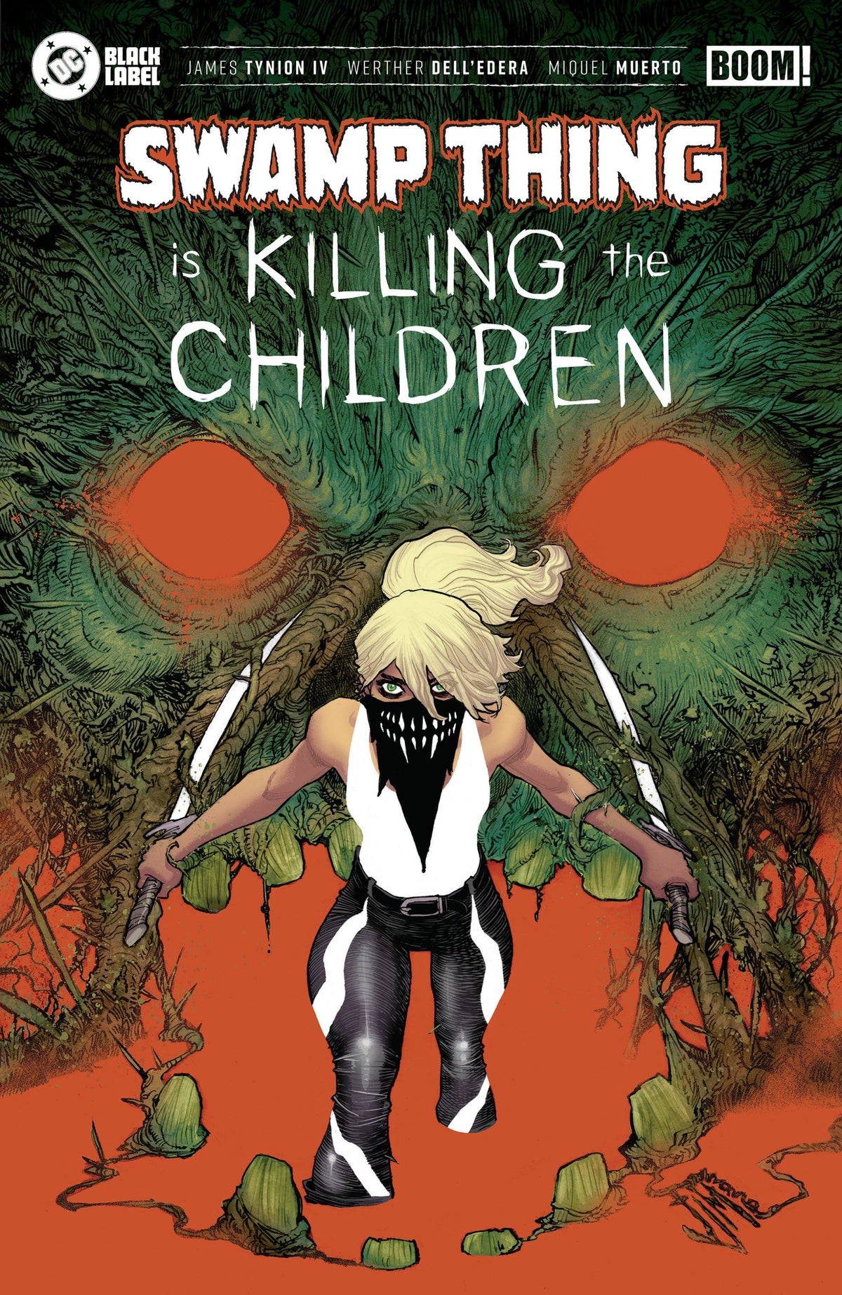 SWAMP THING IS KILLING THE CHILDREN #1 O FOC REVEAL VAR DRESSED MANAPUL CVR O