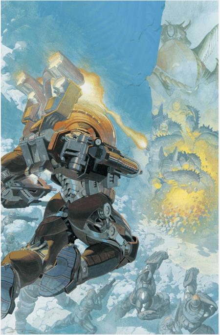 PLANET DEATH #1 3RD PTG CVR B INC 1:20 ESAD RIBIC VIRGIN VAR OF 4 1:20 INCV