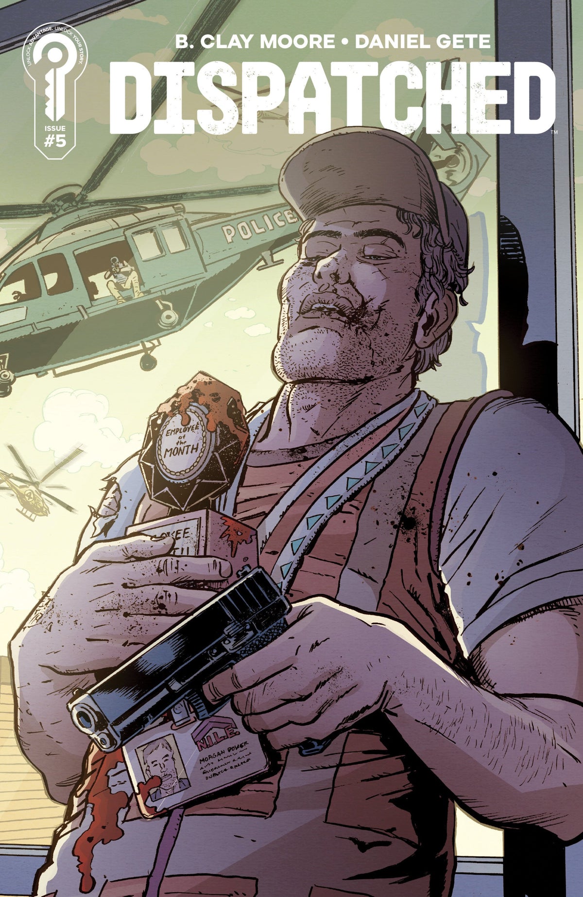 DISPATCHED #5 COVER B DAVID LAPHAM CVR B