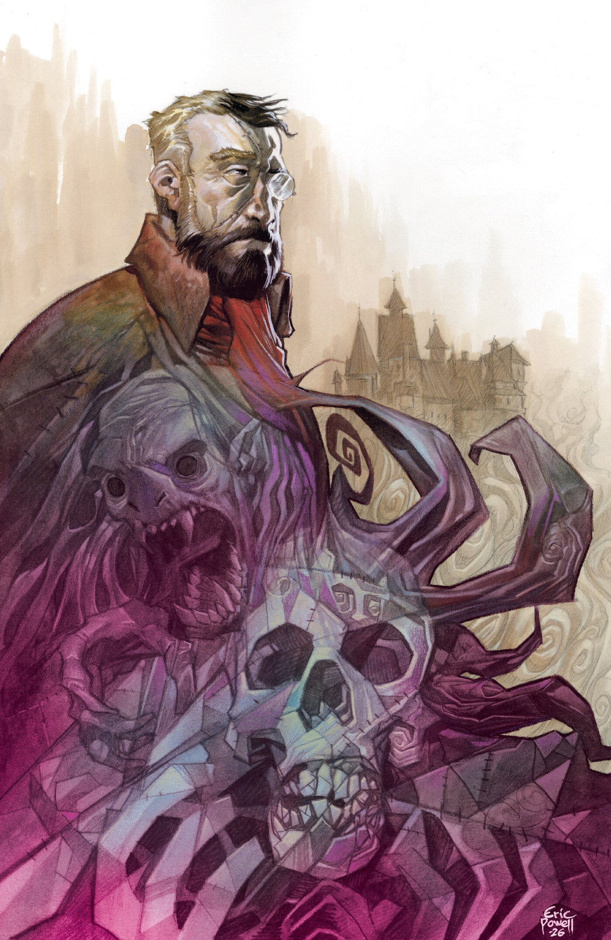 PROMETHEUS GRAFT THE SLAYINGS AT DEATHS END #1 COVER G ERIC POWELL 1:50 VAR CVR G 1:50 INCV