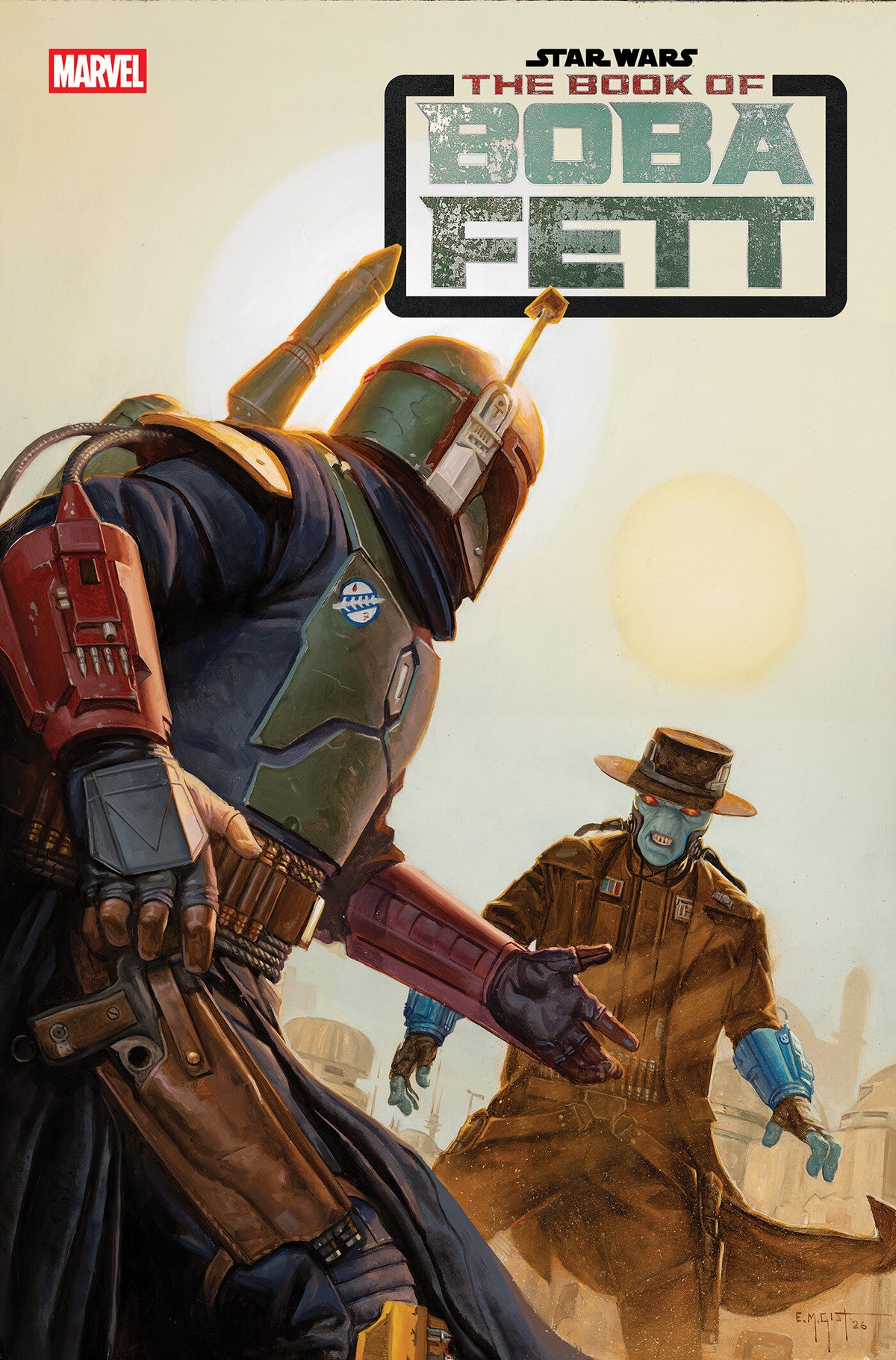 STAR WARS THE BOOK OF BOBA FETT #7 EM GIST VAR CVR B