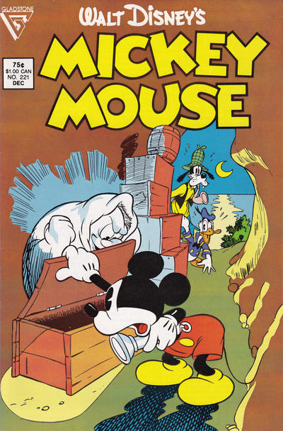 Mickey Mouse 1986 #221 Direct ed. - back issue - $1.50