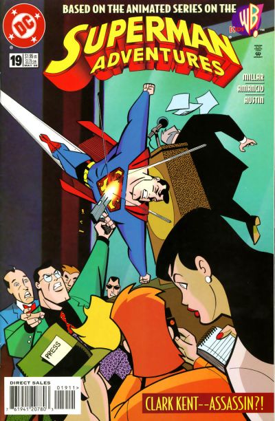 Superman Adventures 1996 #19 Direct Sales - back issue - $3.00