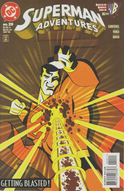 Superman Adventures 1996 #20 Direct Sales - back issue - $3.00