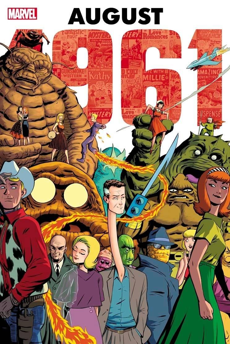 MARVEL AUGUST 1961 OMNIBUS HC RODRIGUEZ CVR