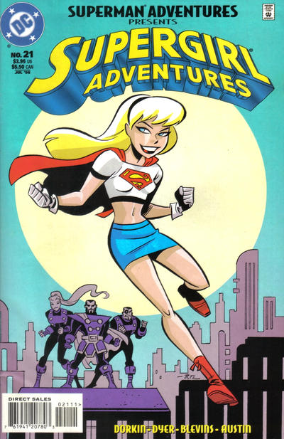 Superman Adventures 1996 #21 Direct Sales - back issue - $60.00