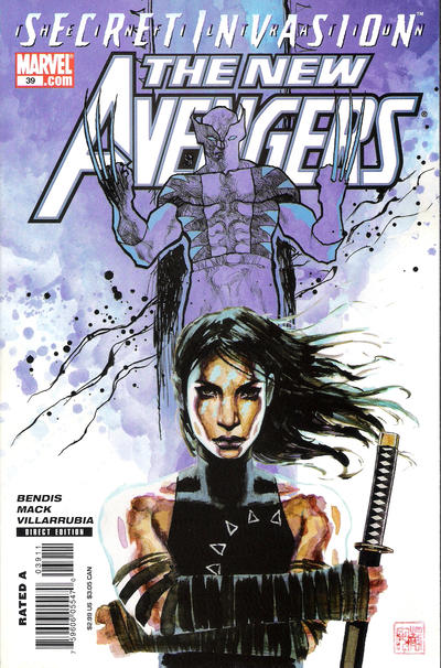 New Avengers 2005 #39 Direct Edition - back issue - $2.00