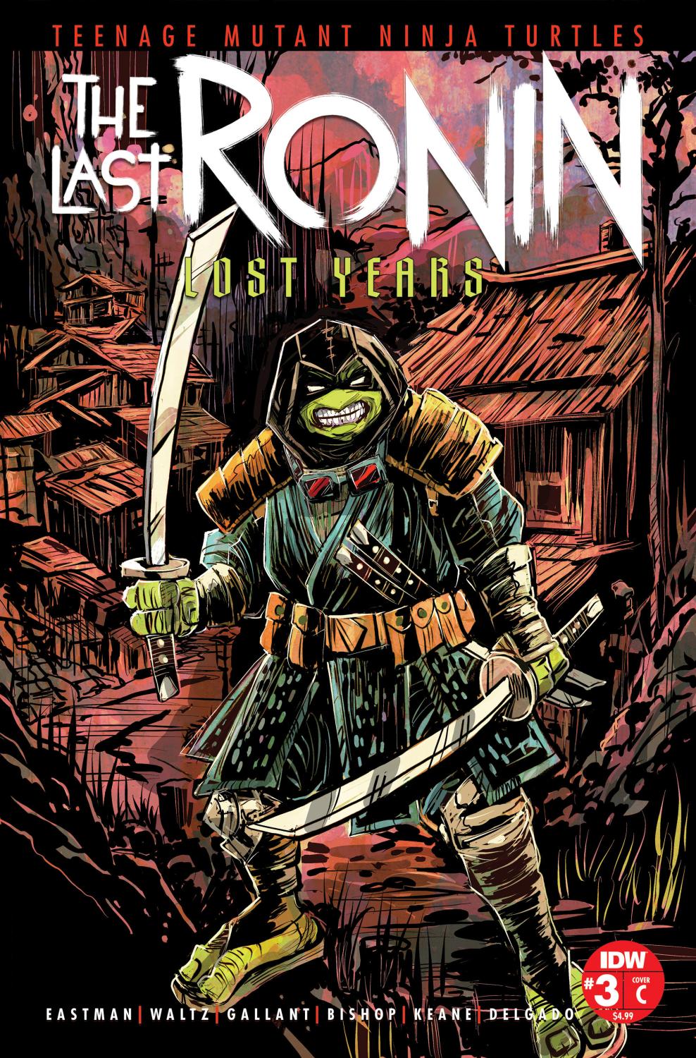 TEENAGE MUTANT NINJA TURTLES THE LAST RONIN--LOST YEARS #3 VAR C SMITH CVR F