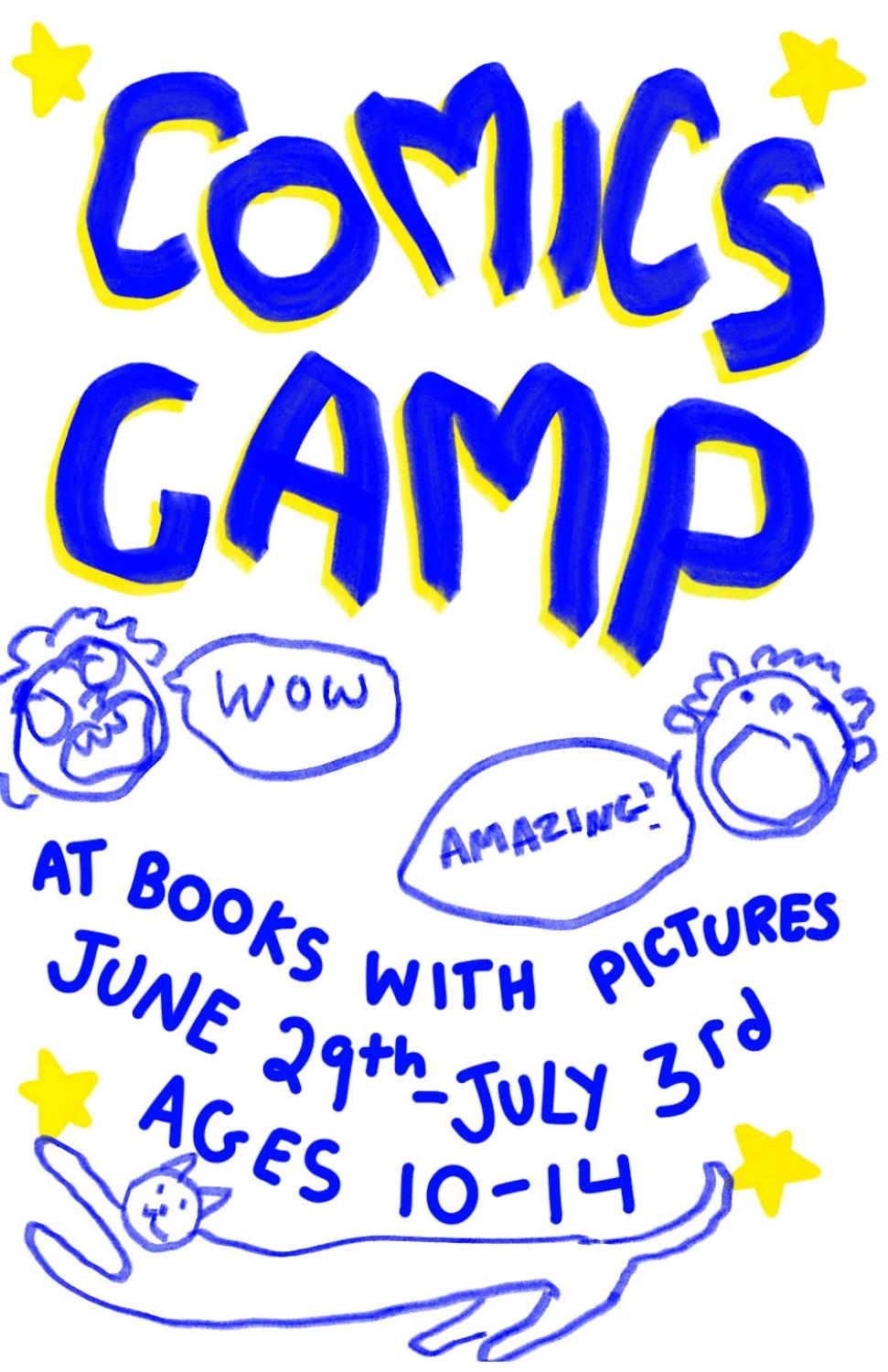 KIDS' COMICS CAMP 2026