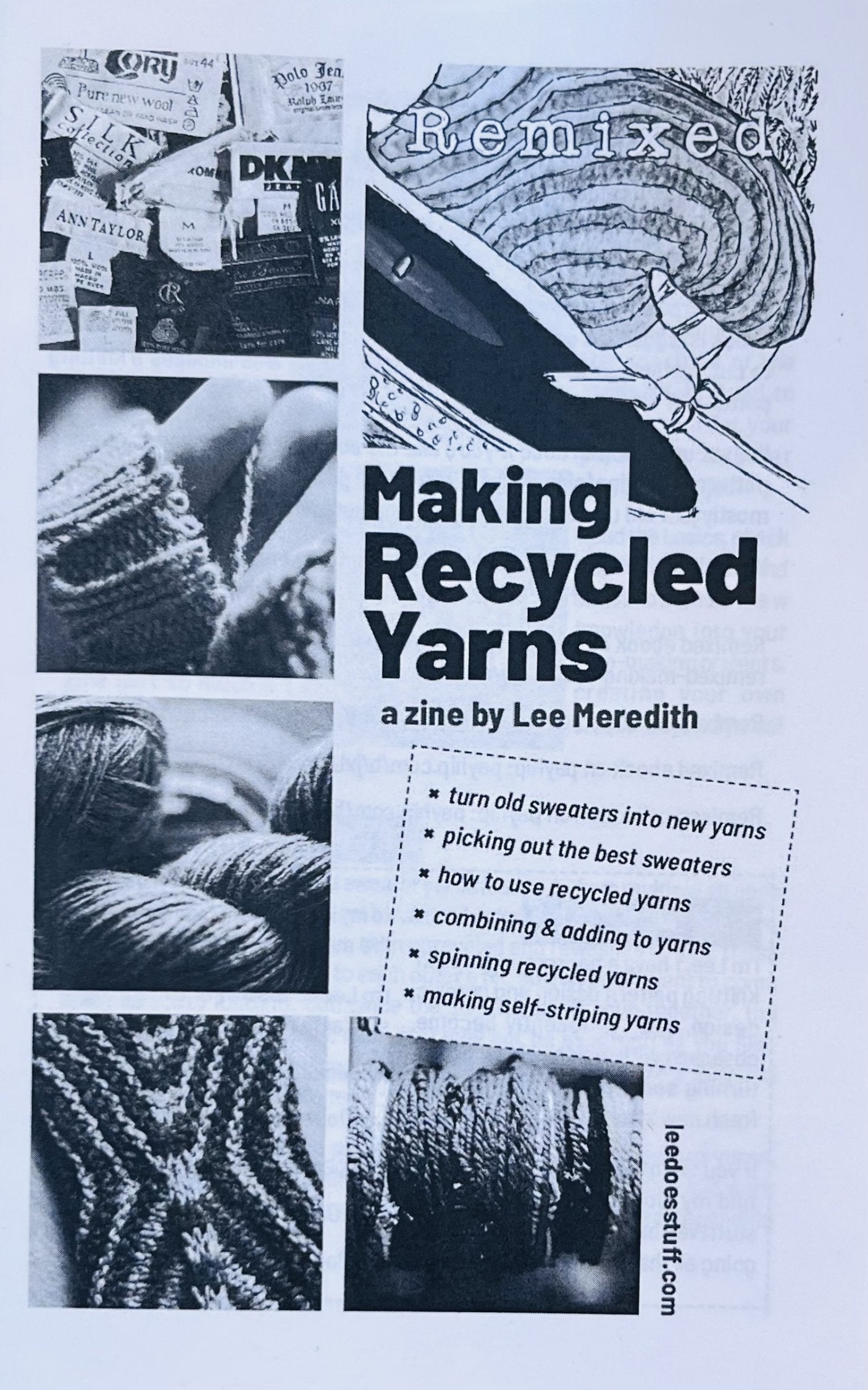 Making Recycled Yarns