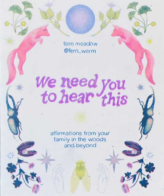 We Need You to Hear This