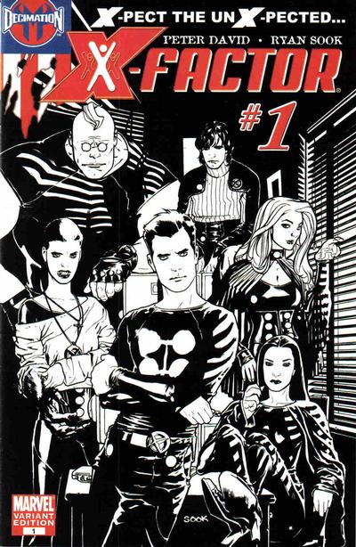 X-Factor 2006 #1 Second Printing Variant - back issue - $8.00