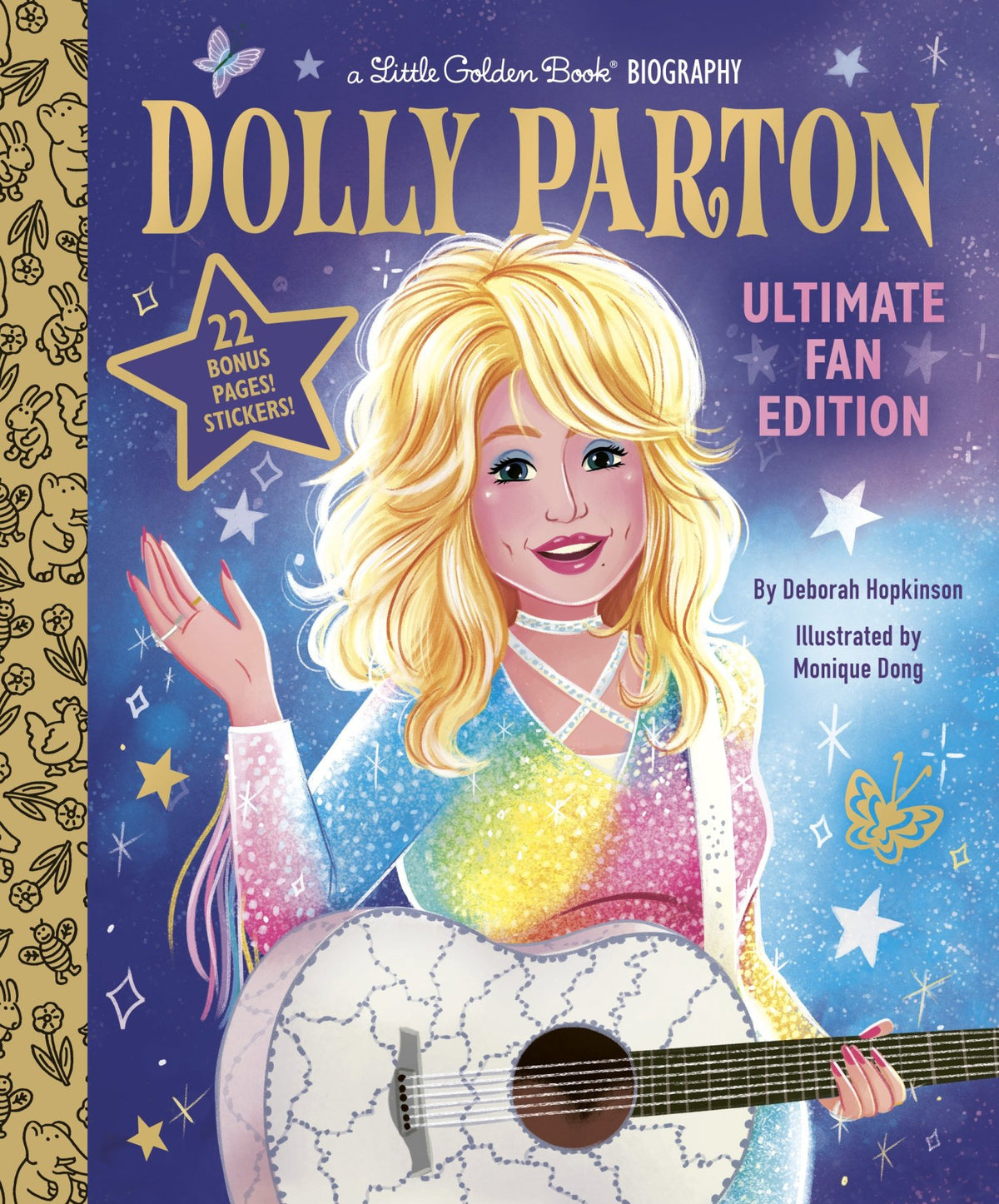 Dolly Parton Ultimate Fan Edition Little Golden Book Biography