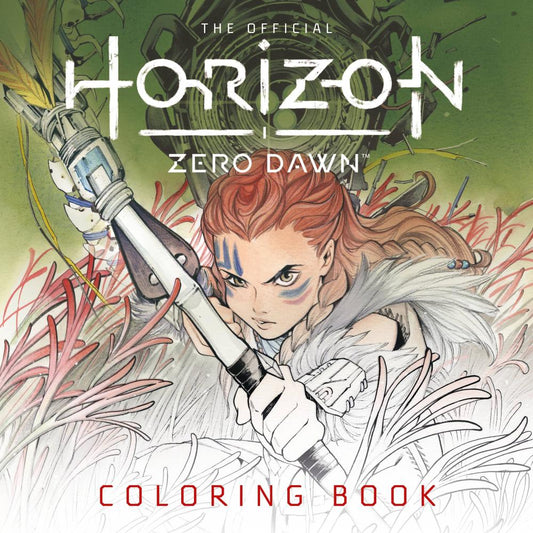OFFICIAL HORIZON ZERO DAWN MOMOKO COLOING BOOK