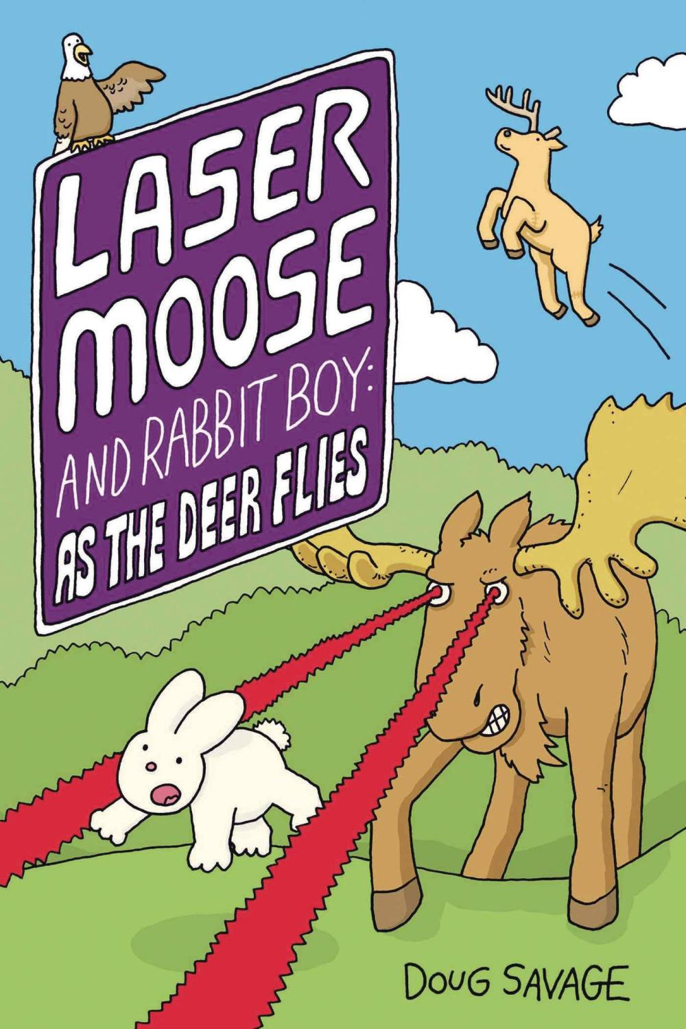 LASER MOOSE & RABBIT AS DEER FLIES GN