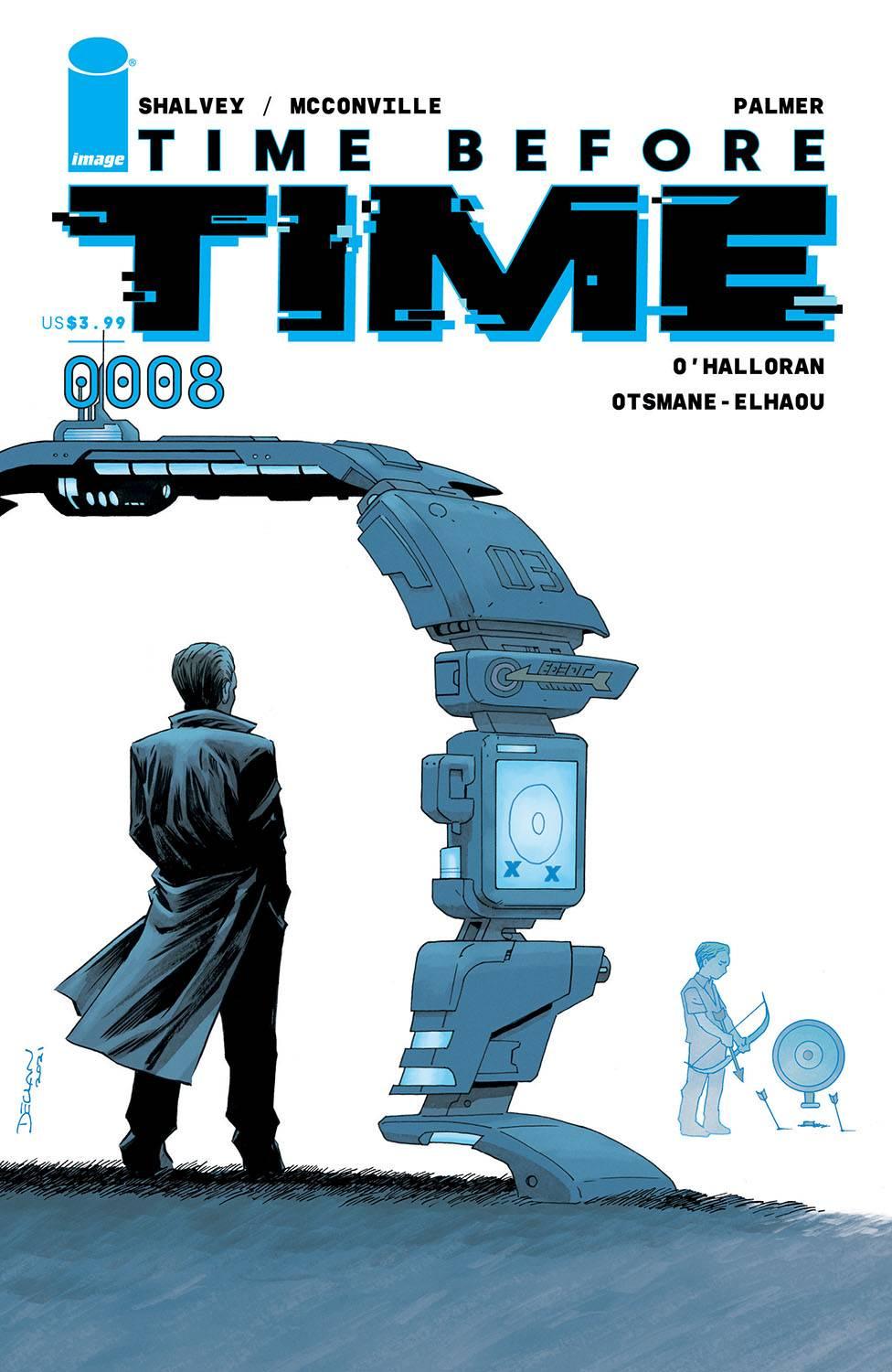 TIME BEFORE TIME #8 CVR A SHALVEY