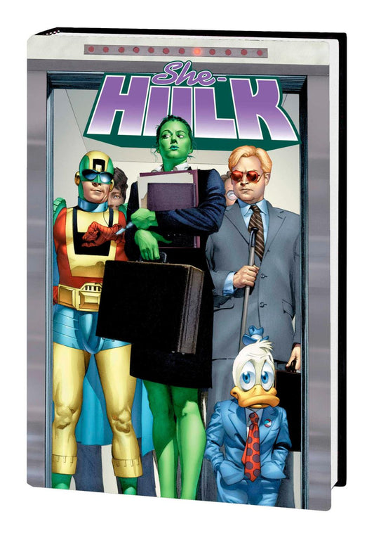 SHE-HULK BY DAN SLOTT OMNIBUS HC MAYHEW COVER [NEW PRINTING, DM ONLY]