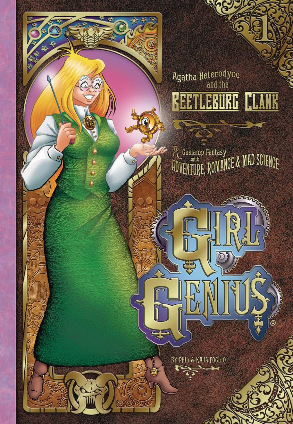 GIRL GENIUS HC VOL 01 AGATHA & BEETLEBURG CLANK NEW PTG