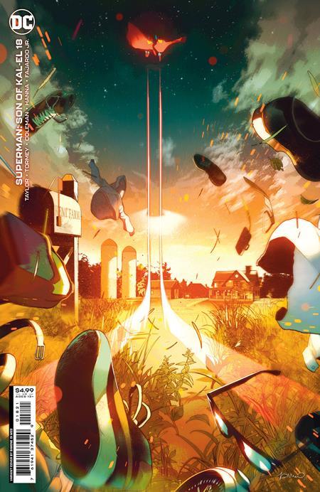 SUPERMAN SON OF KAL-EL #18 CVR B SIMONE DI MEO CARD STOCK VAR KAL-EL RETURNS