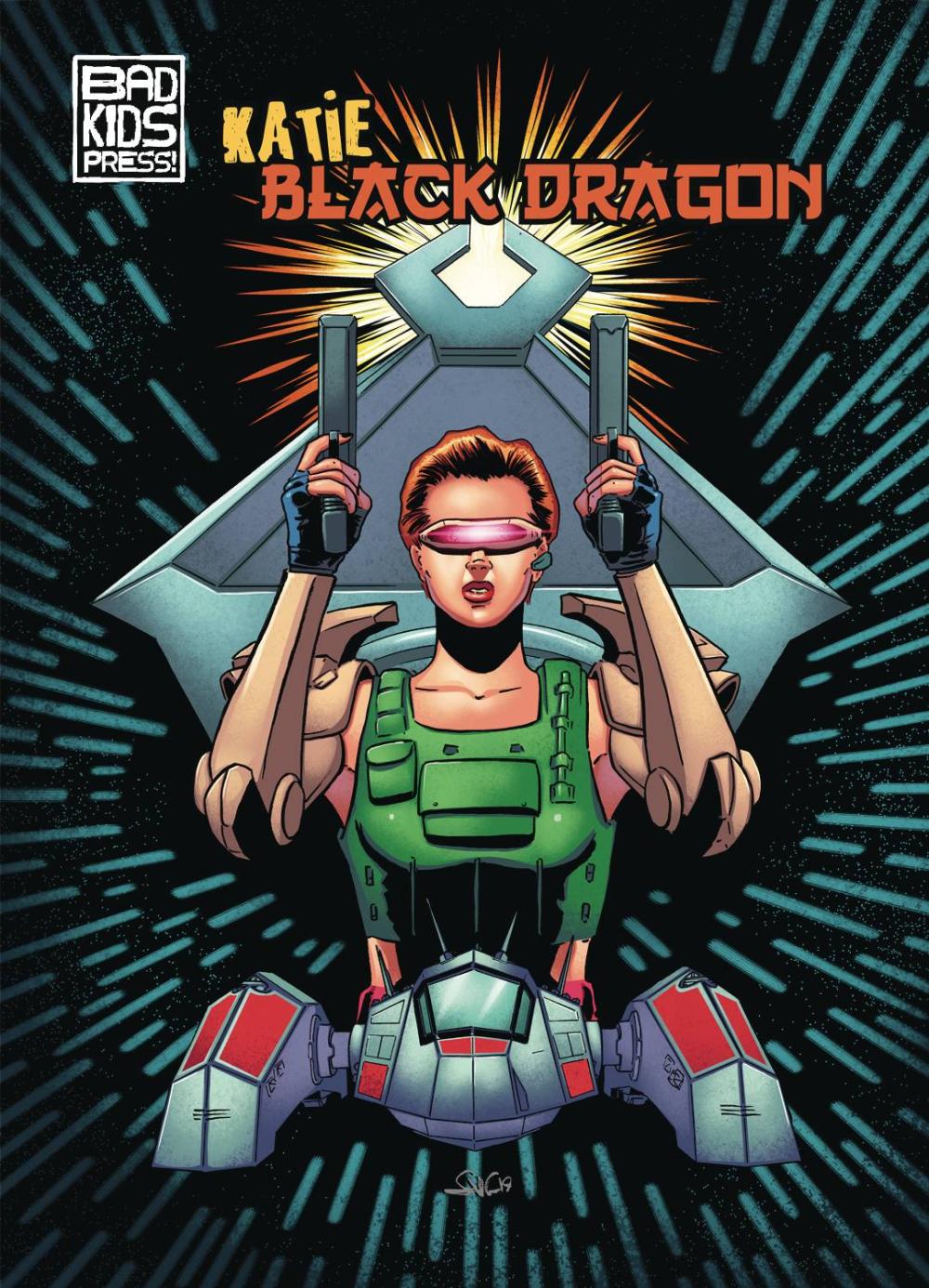 KATIE BLACK DRAGON #1 CVR A VON GORMAN