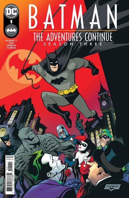 BATMAN THE ADVENTURES CONTINUE SEASON 3 #1 CVR A KEVIN NOWLAN (OF 7)