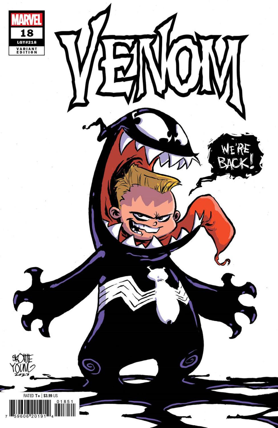 VENOM #18 SKOTTIE YOUNG VAR CVR E