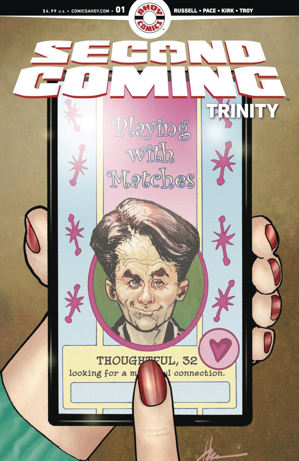 SECOND COMING TRINITY #1 CVR B UNLOCKABLE CHAYKIN MR OF 6