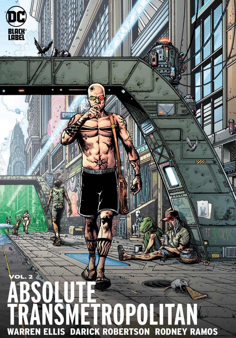 ABSOLUTE TRANSMETROPOLITAN VOL 2 2023 EDITION HC