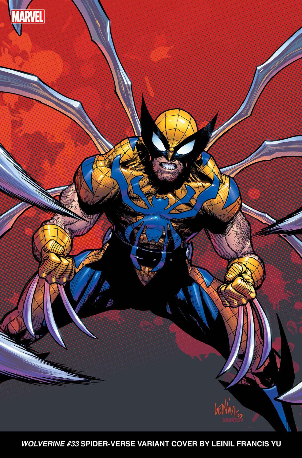 WOLVERINE #33 LEINIL YU SPIDER-VERSE VAR CVR E