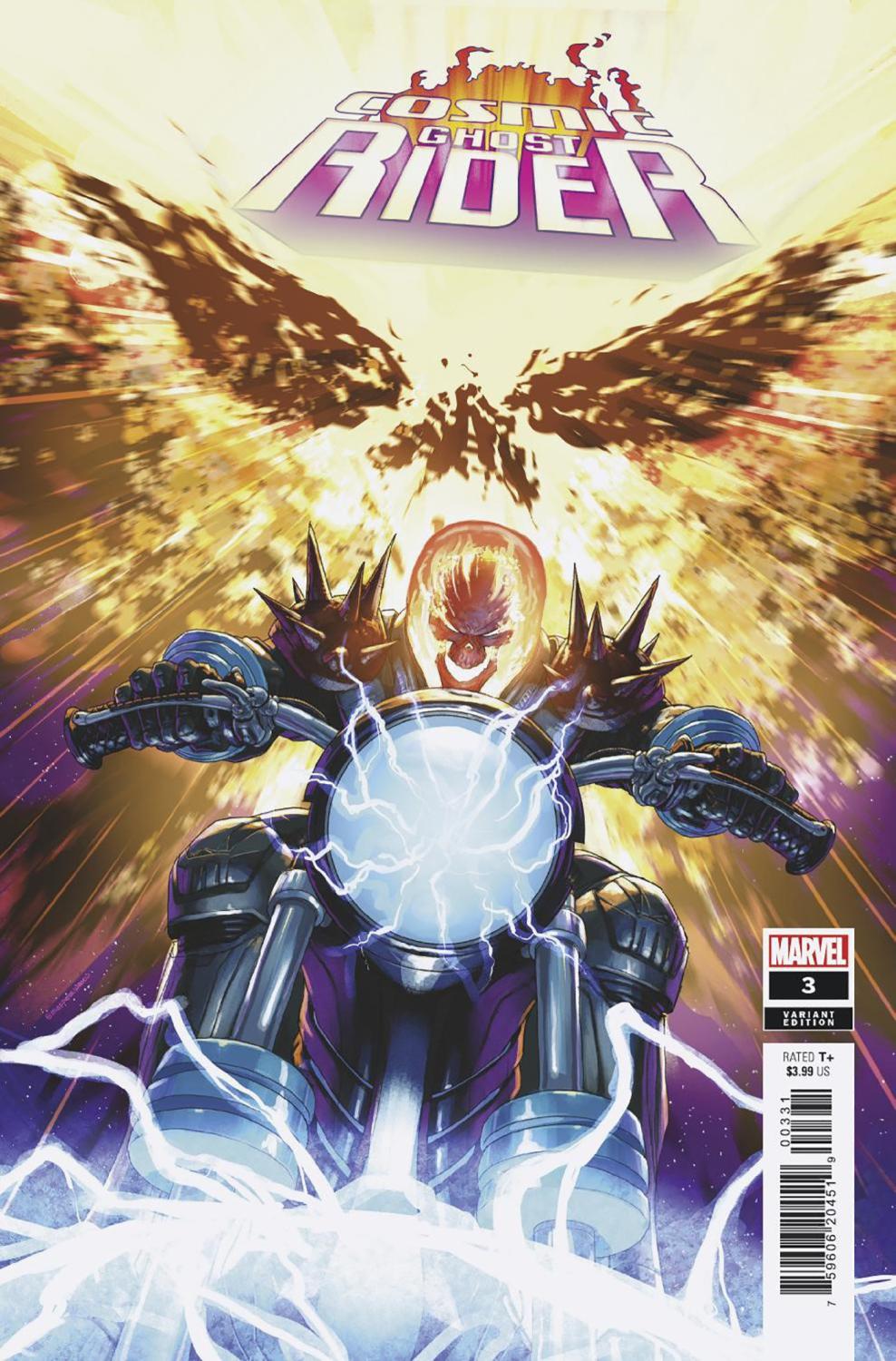 COSMIC GHOST RIDER #3 PETER WOODS VAR CVR C