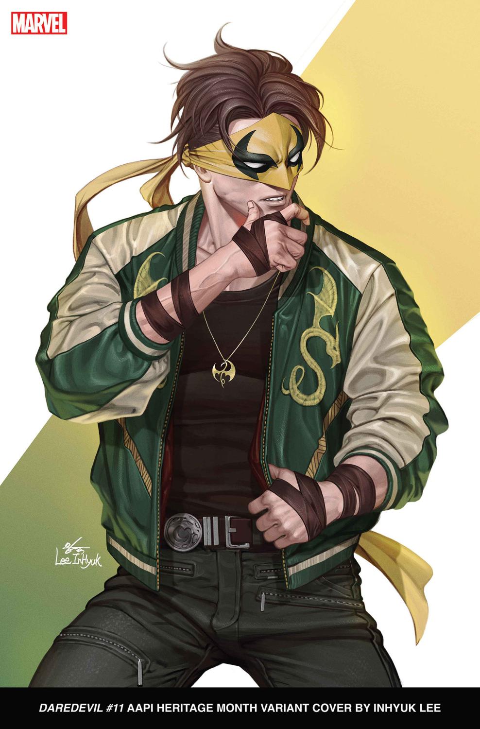 DAREDEVIL #11 INHYUK LEE IRON FIST AAPI HERITAGE MONTH VAR CVR B