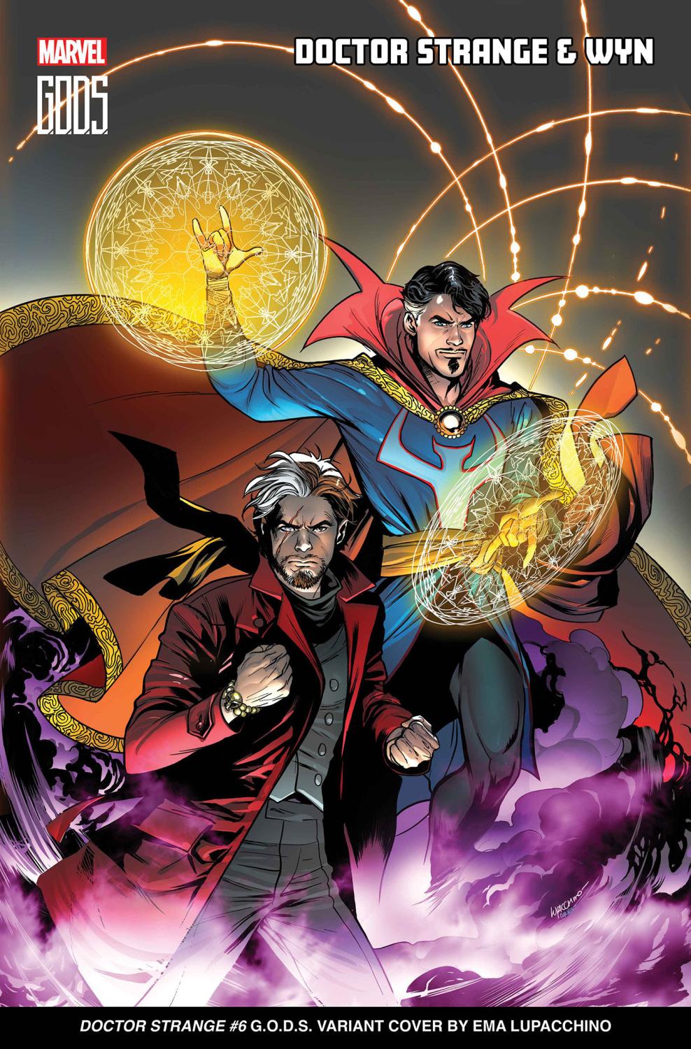 DOCTOR STRANGE #6 EMA LUPACCHINO GODS VAR GODS CVR D