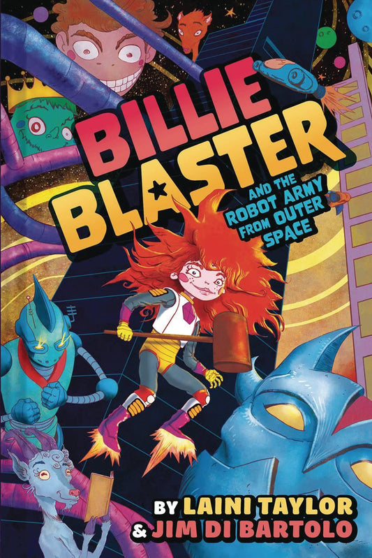 BILLIE BLASTER AND ROBOT ARMY FROM OUTER SPACE HC GN