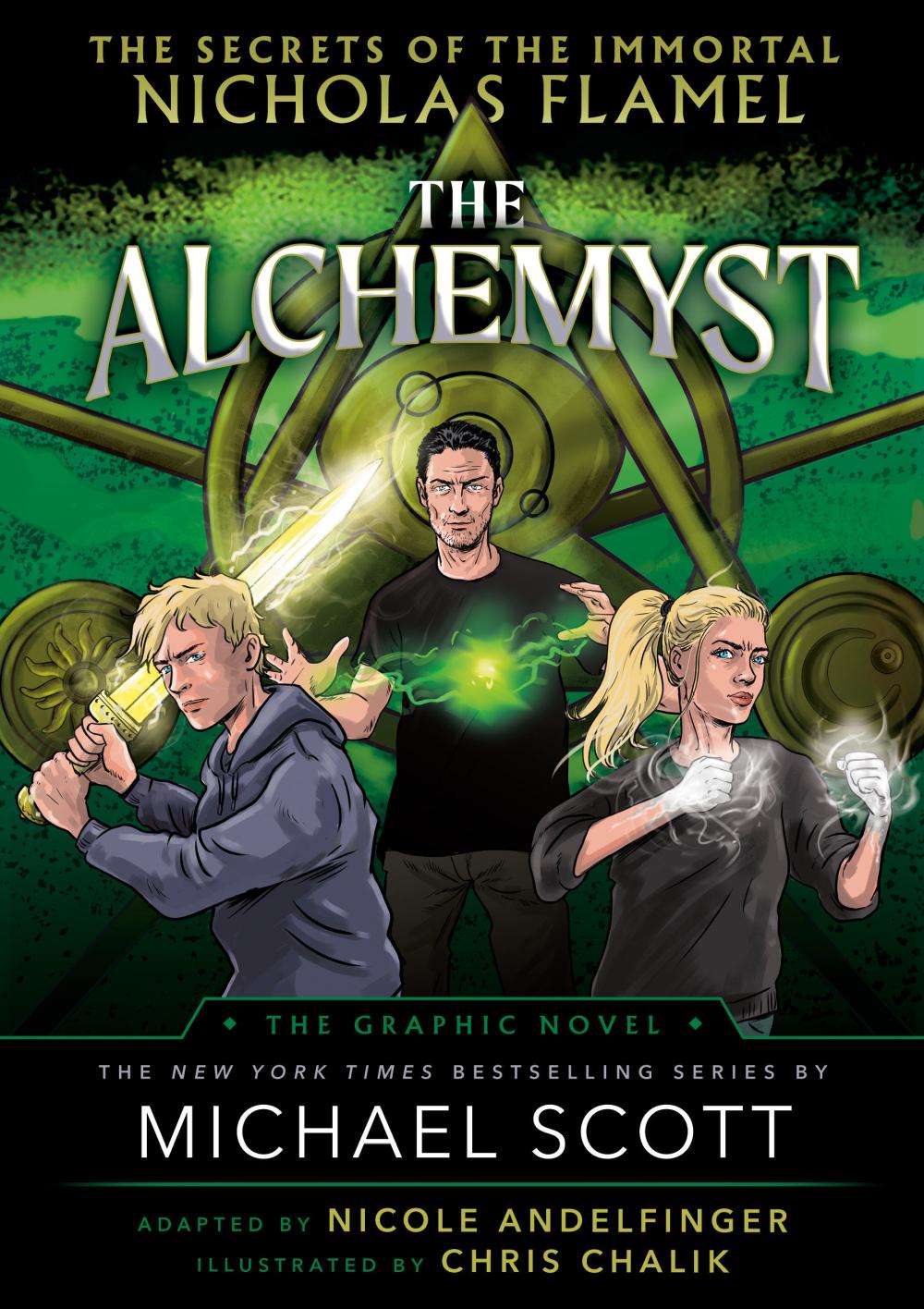 THE ALCHEMYST THE SECRETS OF THE IMMORTAL NICHOLAS FLAMEL GRAPHIC NOVEL TP