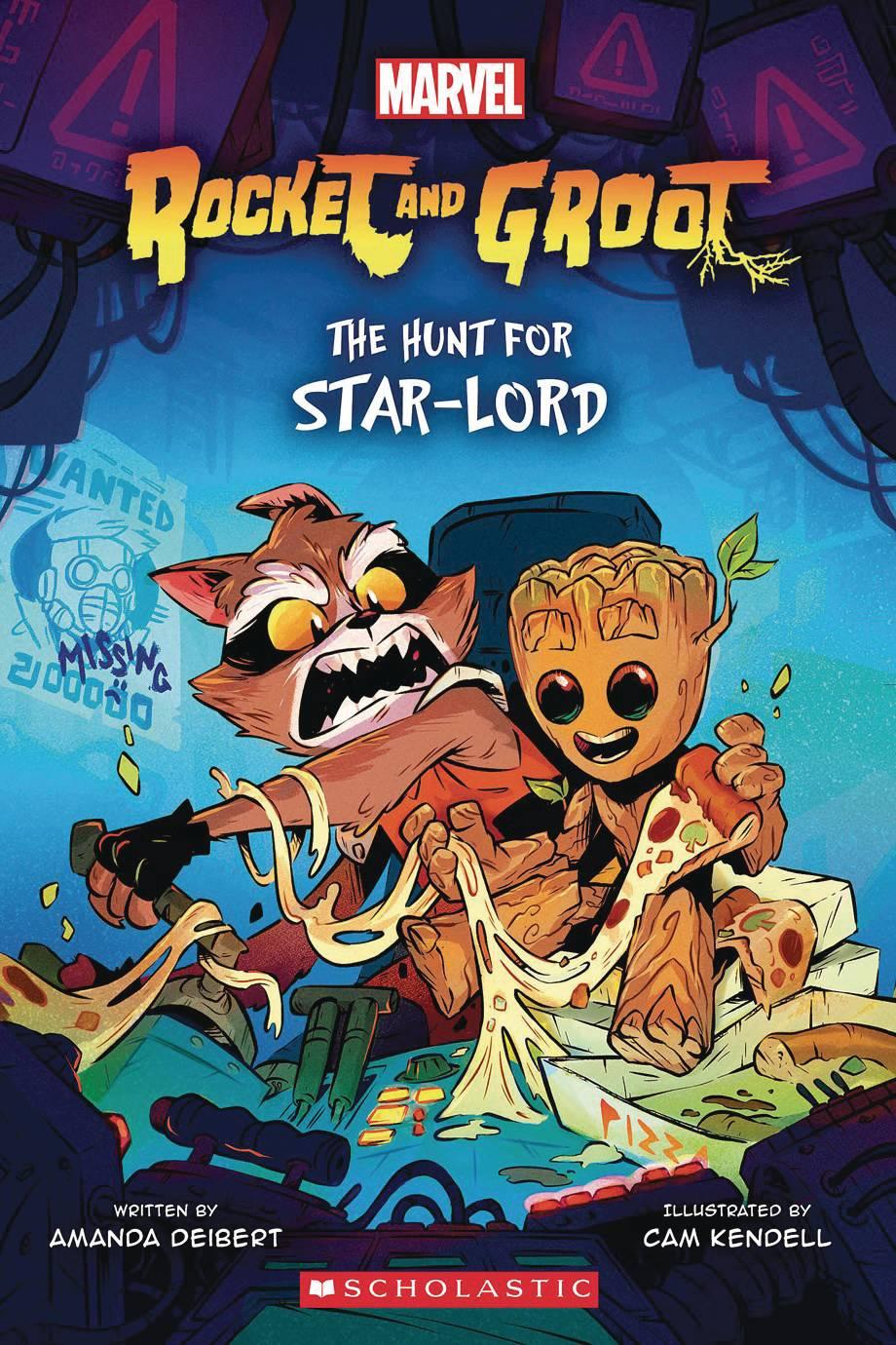 MARVELS ROCKET AND GROOT GN HUNT FOR STAR LORD